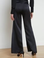 Pilar Silk Wide-Leg Pant