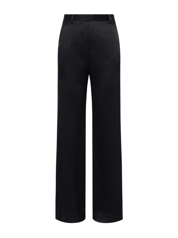 Pilar Silk Wide-Leg Pant